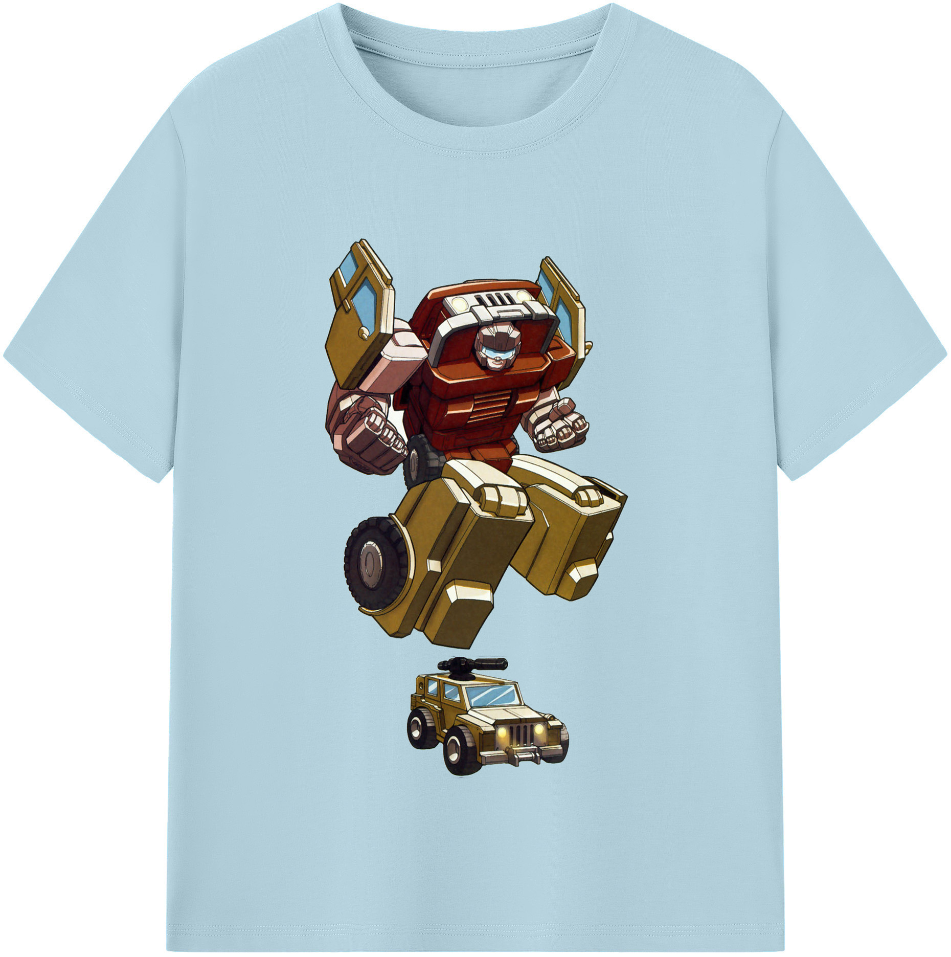 （画像用）  綿100％半袖Tシャツ（フロントプリント）
